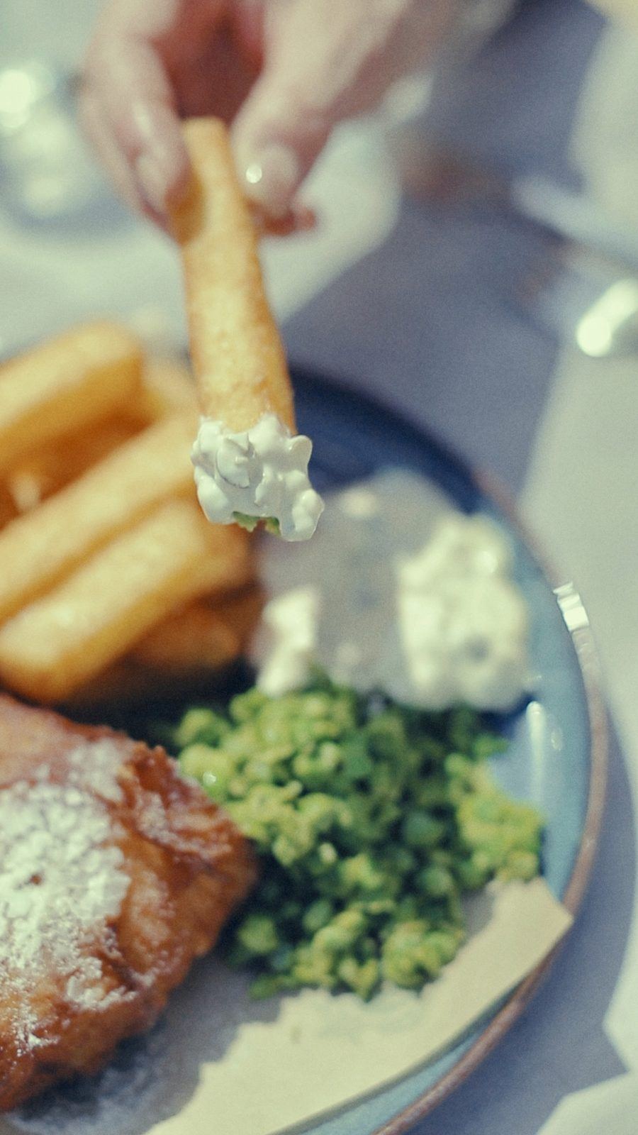 The ultimate fish and chips ♥