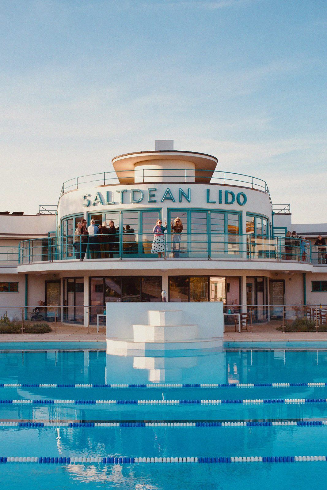Fill the balcony with the people you love, the lido does the rest